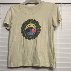 Pacsun Graphic Tee- waves